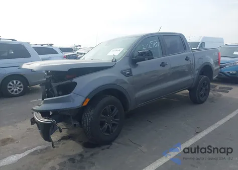 2022 Ford Ranger Xl z USA, uszkodzony, nr VIN 1FTER4EH9NLD31618
